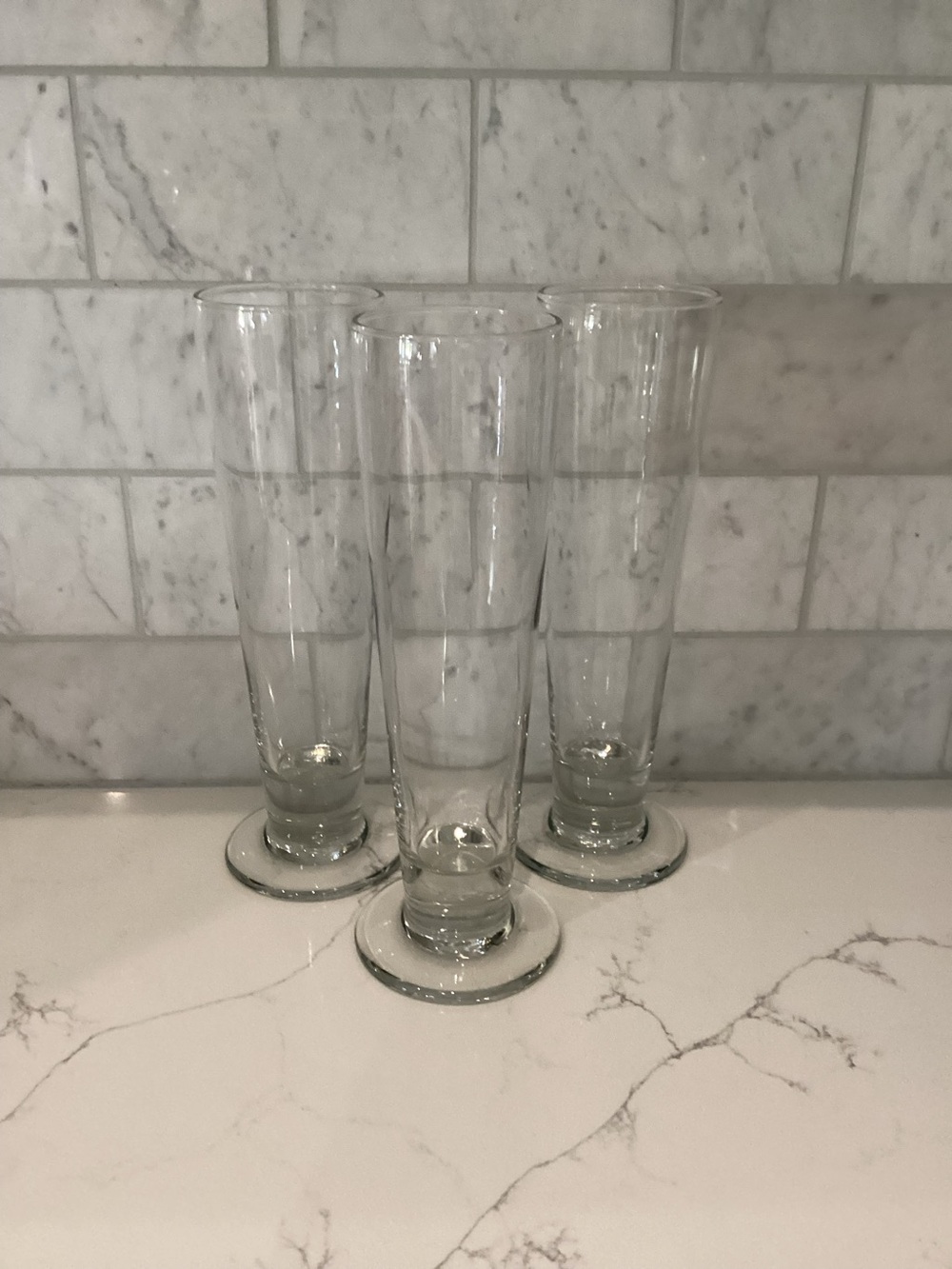 Set of 3 Beer Glasses